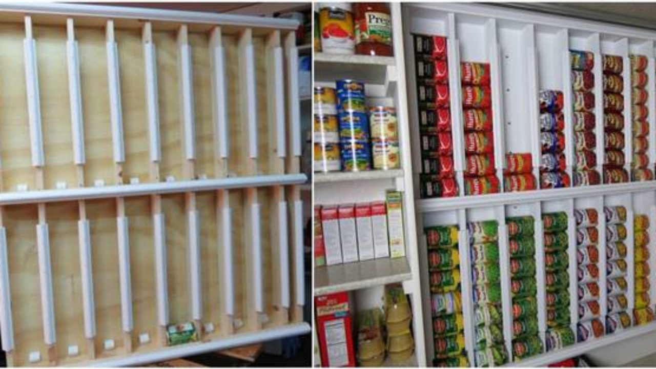 DIY Pantry Organization – Rotating Canned Food System  Diy pantry  organization, Diy pantry, Diy storage projects
