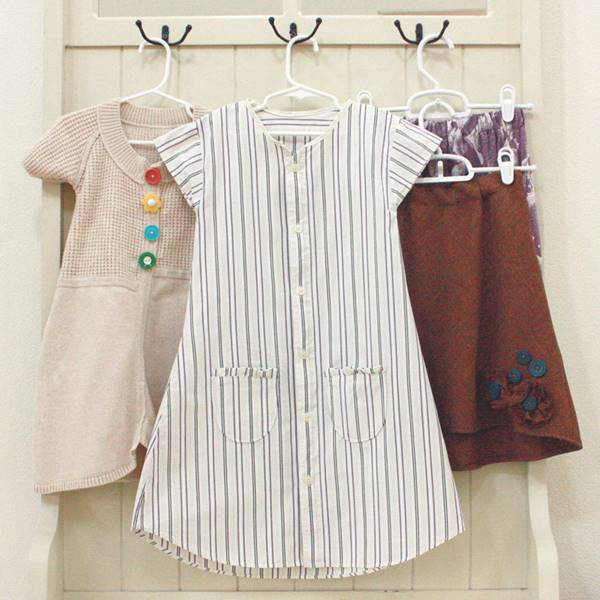 Creative Ideas - DIY Repurpose Men's Shirt Into Toddler Dress