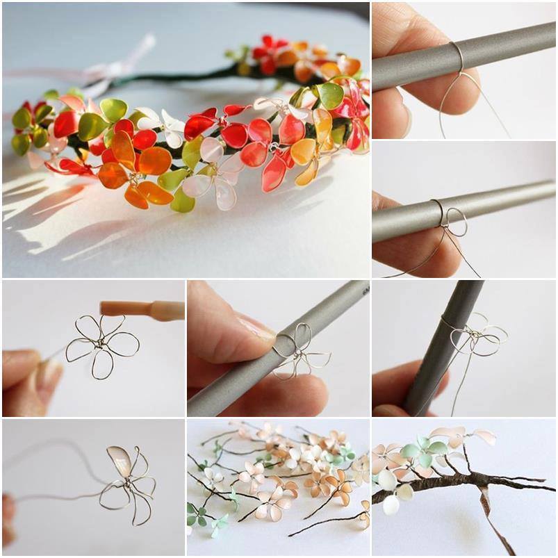 20+ Creative Uses of Nail Polish That You Need to Try --> DIY Nail Polish Flowers