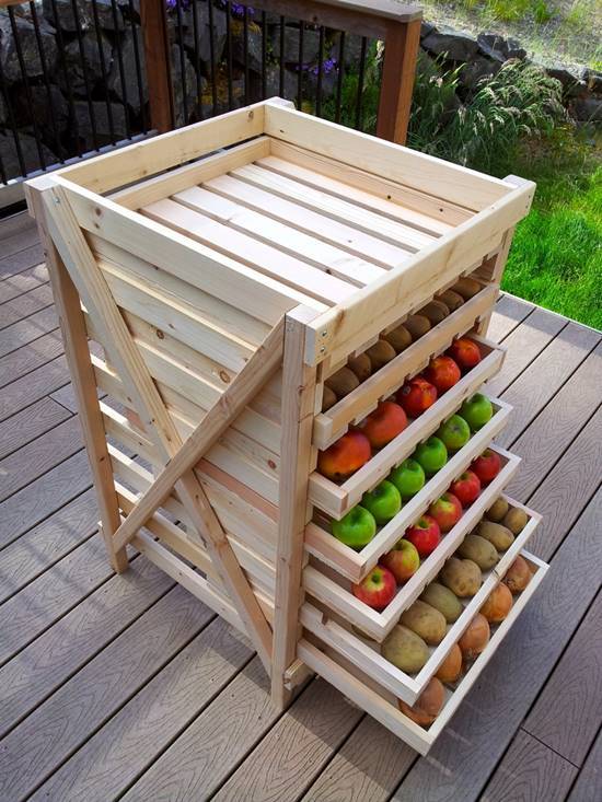 Creative Storage Hacks For an Organized Home --> Build a Multi-layered Food Storage Shelf
