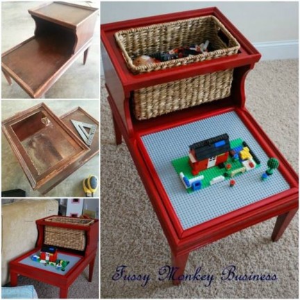 Creative Ideas - DIY Easy Lego Table for Kids