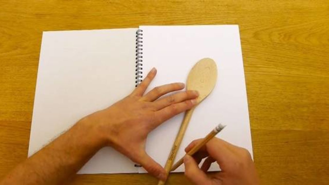 easy 3d drawings on paper