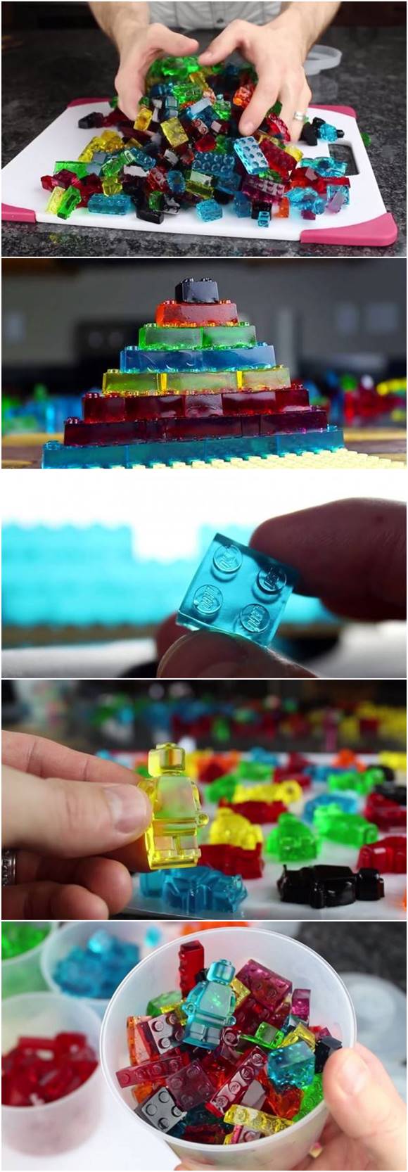 Creative Ideas - DIY Amazing Lego Gummy Candy