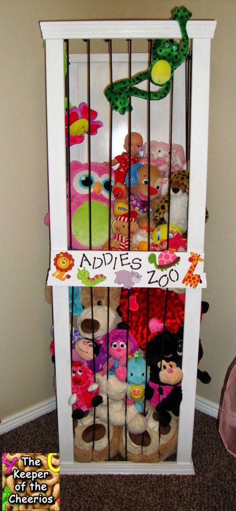 20 Creative DIY Ways To Organize And Store Stuffed Animal Toys   Stuffedanimal4 474x1024 