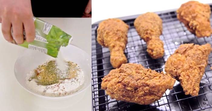 Creative Ideas - DIY Perfect Crunchy Fried Chicken