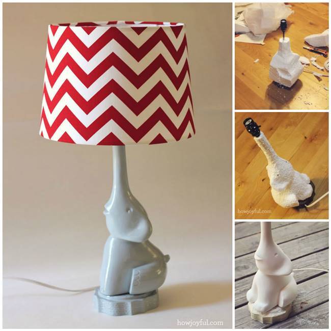 Creative Ideas - DIY Adorable Elephant Lamp
