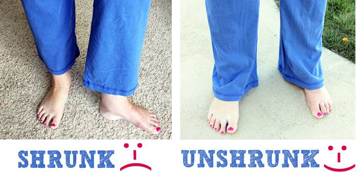 35+ Useful Clothing Hacks Every Woman Should Know --> How To unshrink your clothes