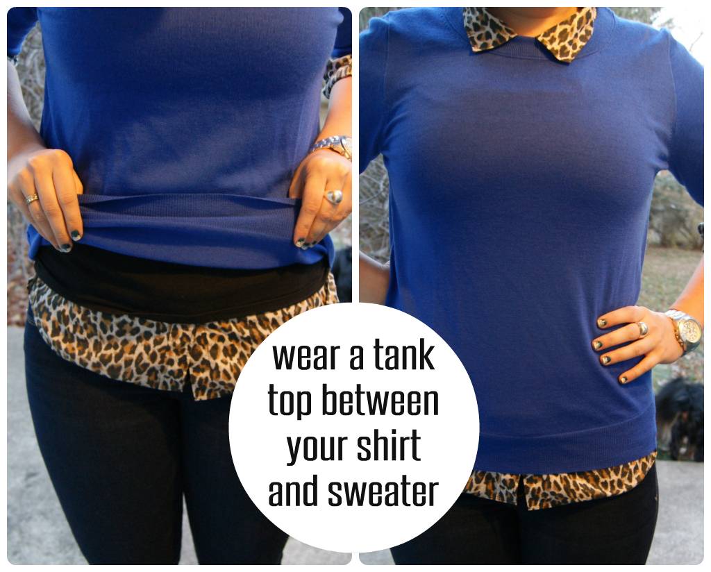 35+ Useful Clothing Hacks Every Woman Should Know --> Double The Layers, Half The Frump