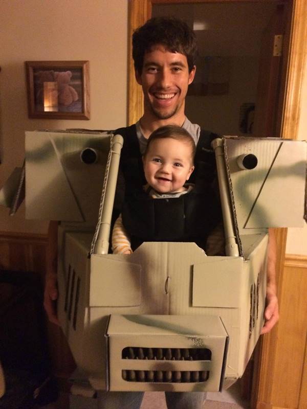 Creative Ideas - DIY Father-Son MechWarrior Halloween Costume