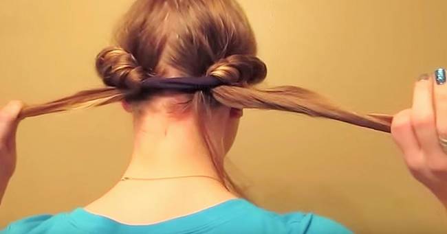 Creative Ideas - How to Make No Heat Hair Curls Using a Headband