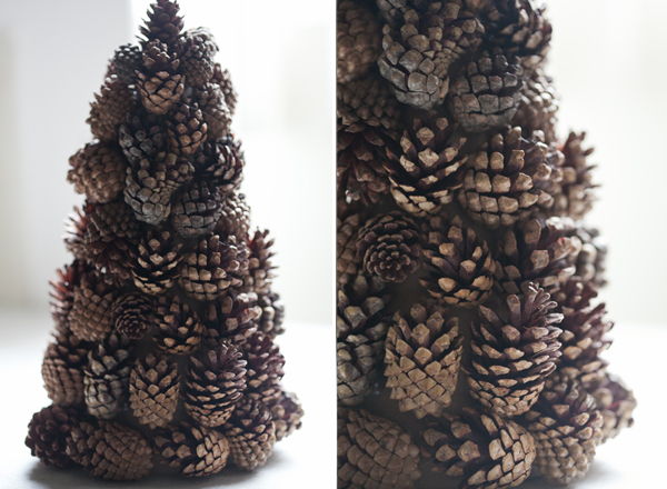 40+ Creative Pinecone Crafts for Your Holiday Decorations --> Pinecone Tree Craft