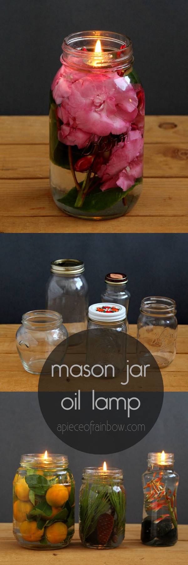Creative Ideas - DIY Magical Mason Jar Oil Lamp
