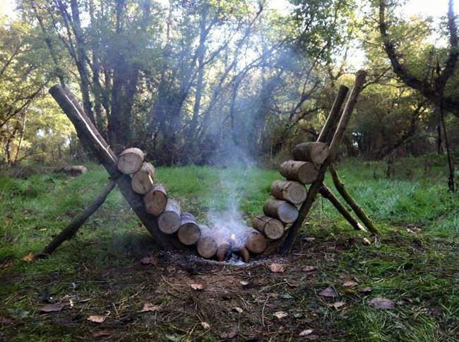 Creative Ideas - DIY Self-Feeding Fire That Can Burn For Over 14 Hours