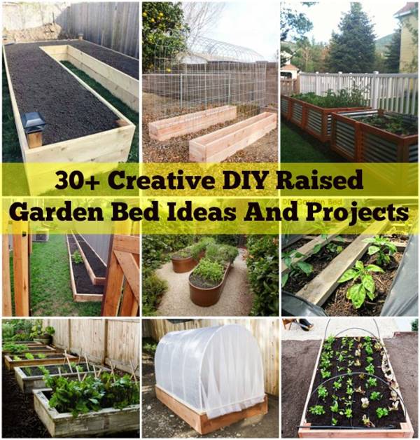 30+ Creative DIY Raised Garden Bed Ideas And Projects