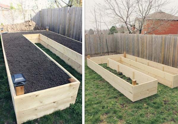 30+ Creative DIY Raised Garden Bed Ideas And Projects --> DIY U-Shaped Raised Garden Bed