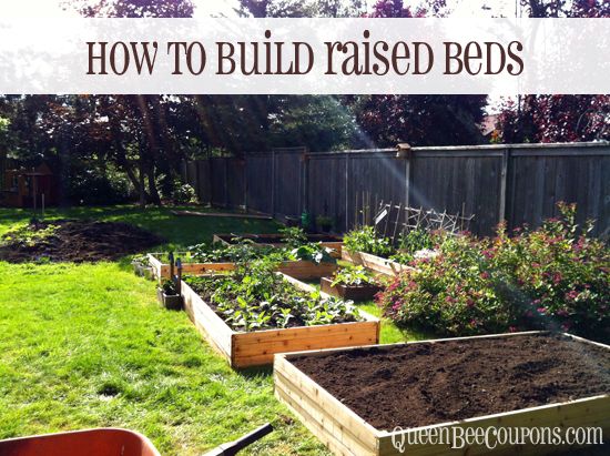 30+ Creative DIY Raised Garden Bed Ideas And Projects --> Build raised garden beds for $35