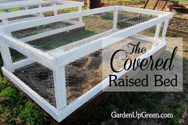 30+ Creative DIY Raised Garden Bed Ideas And Projects --> Covered Raised Beds
