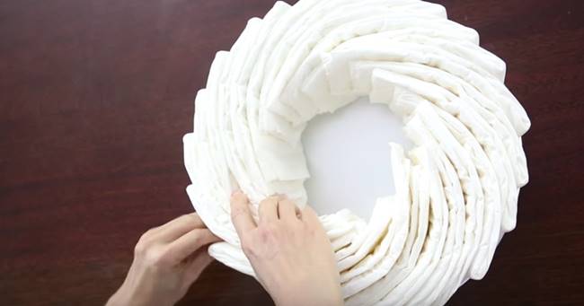 Creative Ideas - DIY Diaper Cake Baby Shower Gift