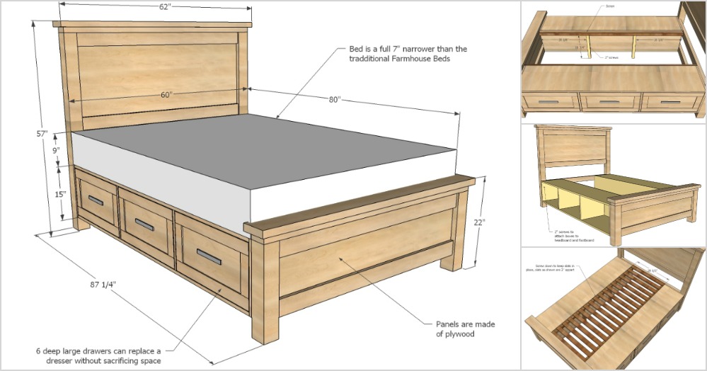 diy storage daybed