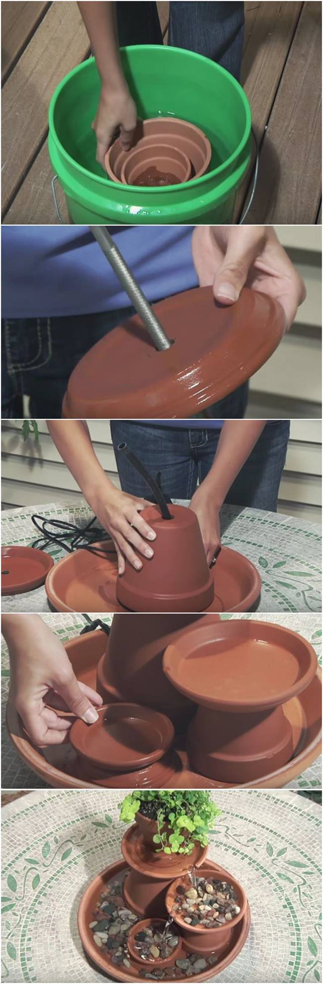 Creative Ideas - How To Build A Terracotta Fountain