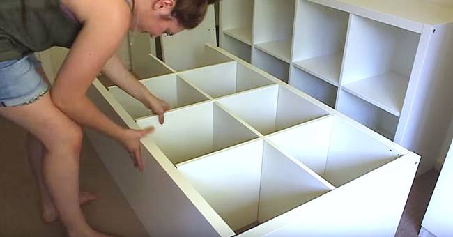 Creative Ideas – DIY Raised Bed from IKEA Kallax Shelves