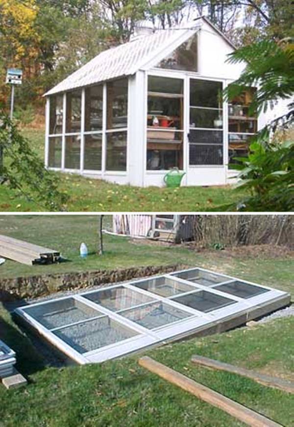 How to Build a Greenhouse from Used Windows or Storm Doors
