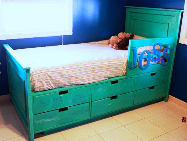 DIY Fillman Storage Bed with Drawers