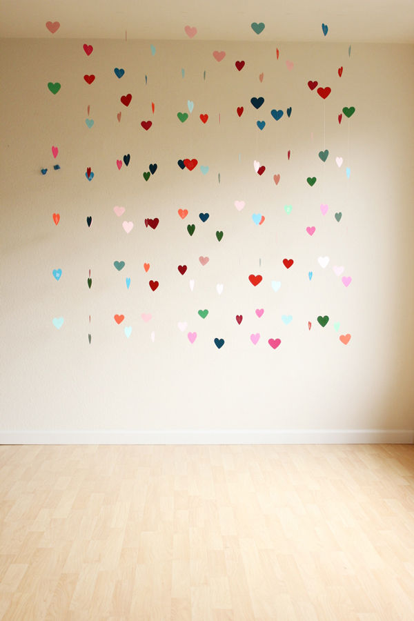 How to Make a Floating Heart Backdrop